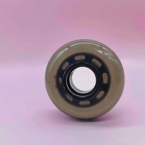 工場価格最高の品質スーパー耐久PUインラインローラースケートホイール64mm 68mm 70mm 72mm 76mm 80mm 84mm 90mm 100mm